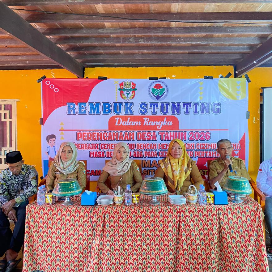 Rembuk Stunting Desa Mario